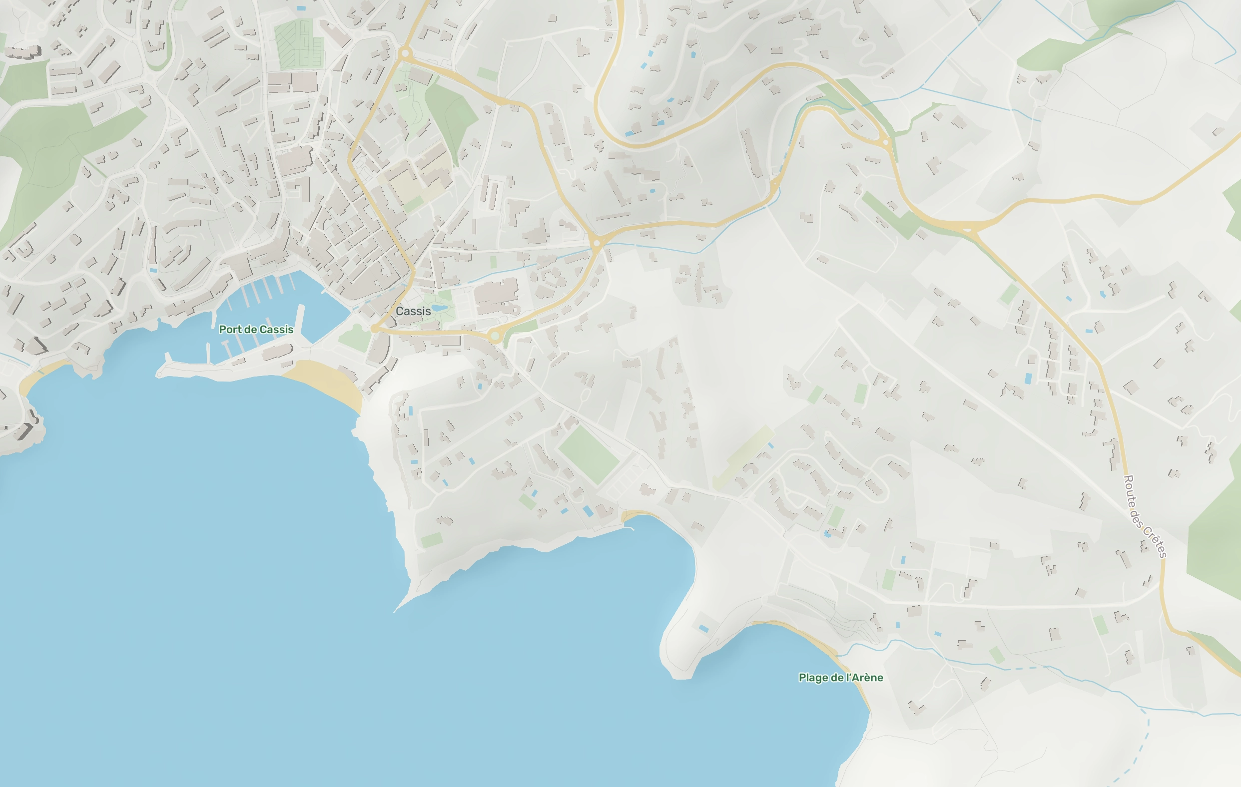 Illustration cartographique des lieux à découvrir autour d’un hébergement